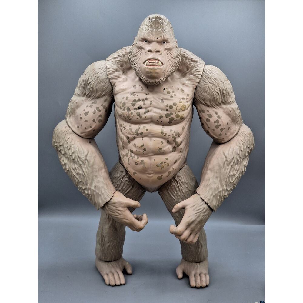 GEORGE From The Movie RAMPAGE 16" Articulated Gorilla Mega Action Figure~Posable